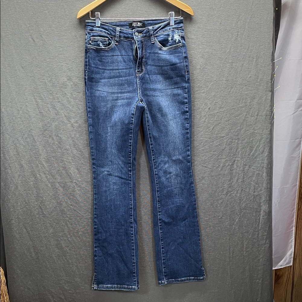 Judy Blue Women's Boot Cut high rise Jeans -‎ Indigo